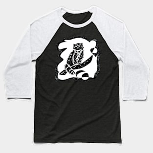 Wild cat illustration Baseball T-Shirt